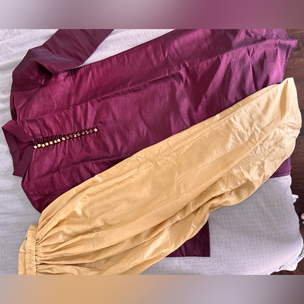 Kurta sets for 14 years old boy , pure silk